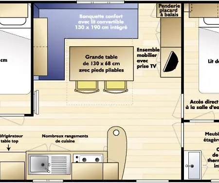 Kemping Mobil Les Sables D'or Agde